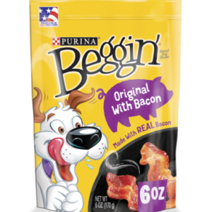 Buy Beggin’ Dog Treats Original With Bacon 6oz Online