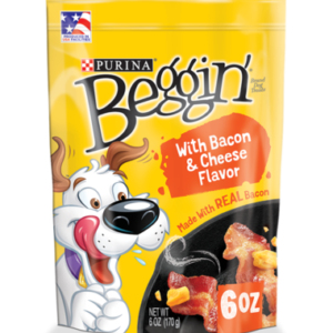 Buy Beggin’ Dog Treats With Bacon & Cheese Flavor 6oz Online