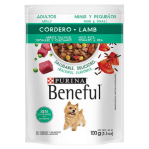 Buy Beneful Pouch Adult Mini & Small Dog Lamb 100g Online