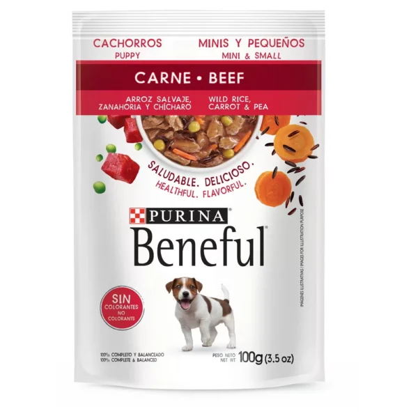 Buy Beneful Pouch Puppy Beef 100g- Mini & Small Puppy Online