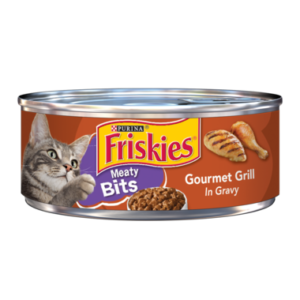 Buy Friskies Meaty Bits Gourmet Grill in Gravy Wet Cat Food 5.5oz Online