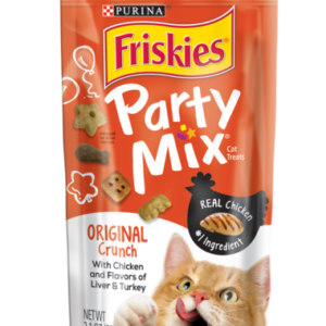 Buy Friskies Party Mix Original Crunch Adult Cat Treats 2.1oz online