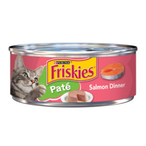 Buy Friskies Paté Salmon Dinner Wet Cat Food 5.5oz Online