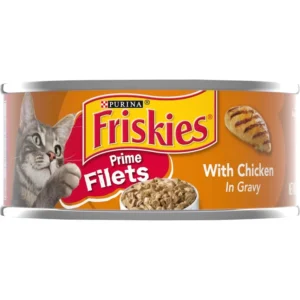 Buy Friskies Prime Filet Chicken Wet Cat Food 5.5oz Online