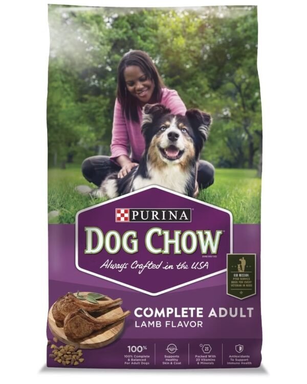 Buy Purina Dog Chow Complete Adult Lamb Flavor Dry Dog Food Online