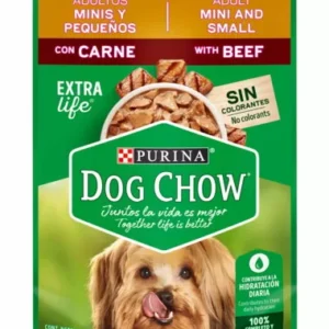 Buy Purina Dog Chow Pouch with Beef for Small Dogs Online