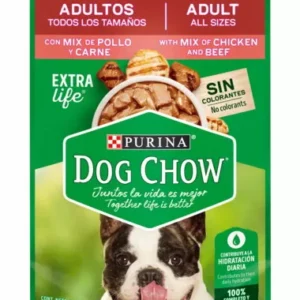 Buy Purina Dog Chow Pouch with Chicken & Beef Online